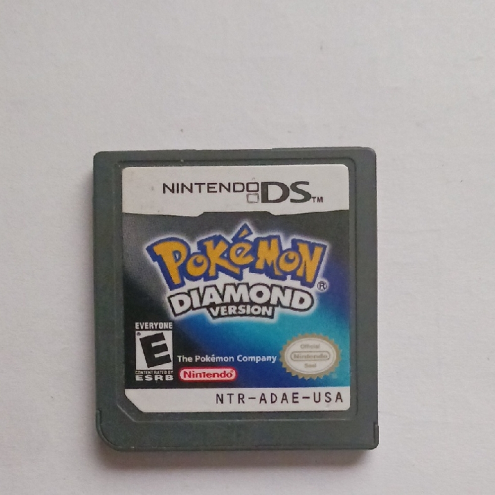 Nintendo Black Pokémon Diamond DS Game Cartridge